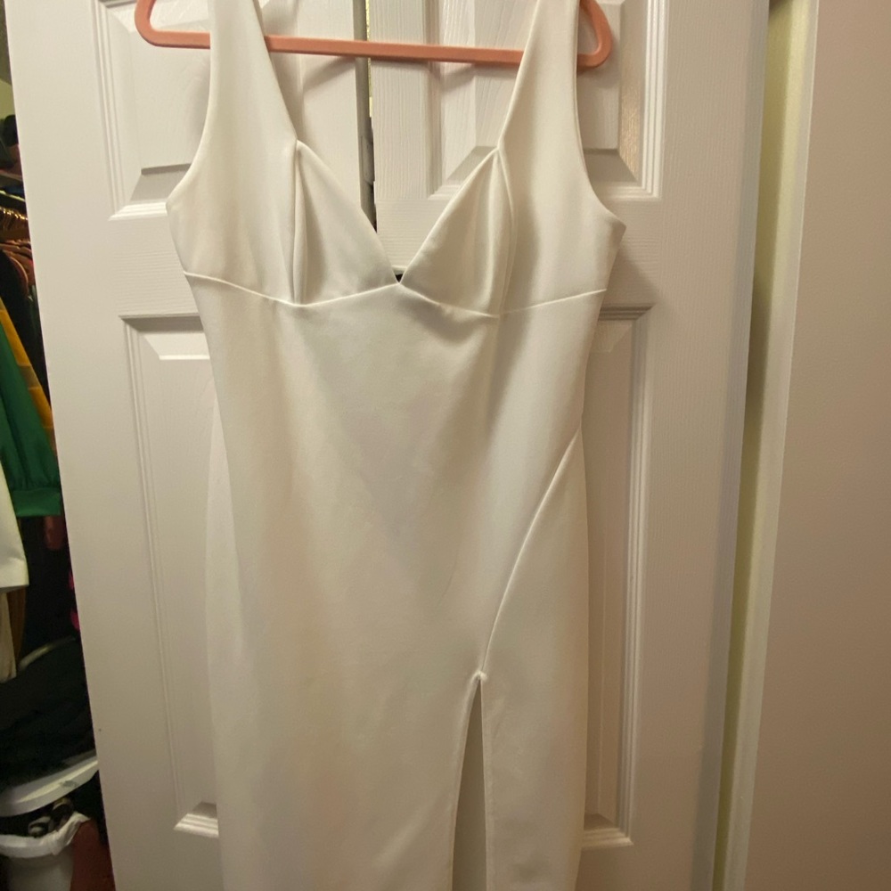 Sexy white dress